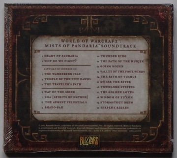 Саундтрек WoW Mists of Pandaria Soundtrack