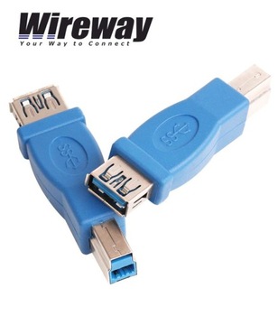 АДАПТЕР USB 3.0 РАЗЪЕМ USB A – РАЗЪЕМ ПРОВОДА USB B