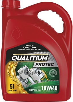 QUALITIUM PROTEC 10W40 5л Полусинтетическое масло