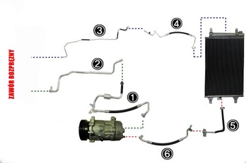 ШЛАНГ КОНДИЦИОНЕРА ВОЗДУХА VW SHARAN 00-10 7M3820743R