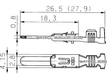 РАЗЪЕМ НАРУЖНЫЙ KOSTAL 2.8 SLK MERCEDES BMW