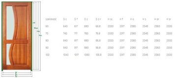 Сырые двери Raw Rail 60 рама Stoolgen DL3