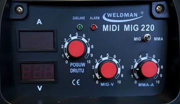 Инверторный сварочный аппарат MIGOMAT 2in1 Weldman MIDI MIG