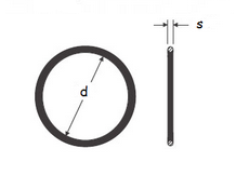 Oring uszczelka 32x4 70NBR 1kpl=2szt.