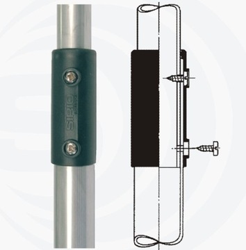 SIRIO SD-27 DIPOLE 1/2-волновая базовая антенна CB/10 м