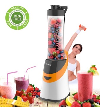 Mini Blender sportowy 0,6L 350W SOGO smoothie