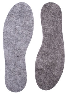 WKŁADKI FILCOWE DO BUTÓW GRUBE 6mm roz. 50 3 pary