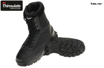 BUTY TAKTYCZNE OCHRONA SECURITY Z ZAMKIEM YKK 45