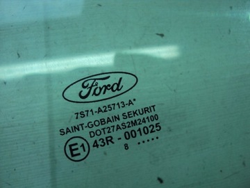 фото thumb №3, Скло ліва задня ford mondeo mk4 hb 2008 рік