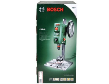 НАСТОЛЬНАЯ ДРЕЛЬ PBD 40 BOSCH + 19 сверл BOSCH