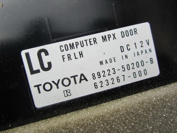 Sterownik drzwi przedni lewy Lexus LS430 2003