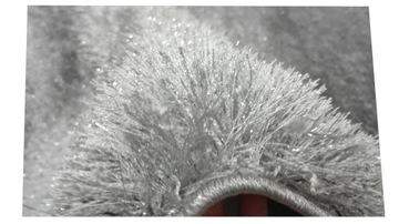 Ковер NEW SHAGGY 80x150 GLITTER SILVER NITH HIT!