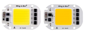 COB LED 50Вт нейтральный белый 220В