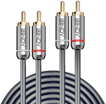 КАБЕЛЬ КАБЕЛИ 2X RCA 2X RCA LINDY CRMO LINE 10м