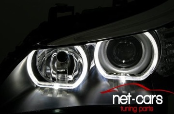 ЛАМПЫ ФАР BMW 5 E60 E61 LED ANGEL EYES LIFT