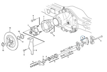 ТОРМОЗНЫЕ КОЛОДКИ VOLVO BL71 70 61 11716655