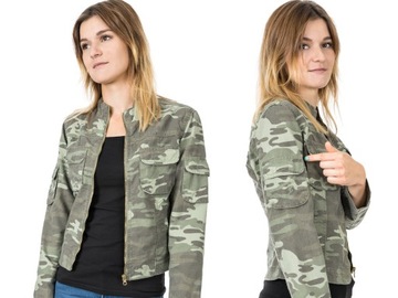 Толстовка женская армейская Katana Jacket Camo 410 л зеленая