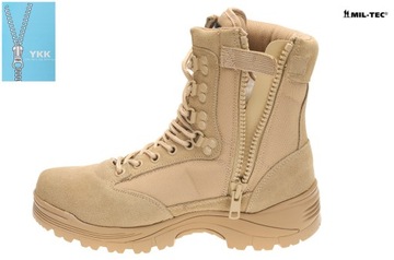 BUTY TAKTYCZNE Thinsulate 3M zamek YKK - KHAKI 43