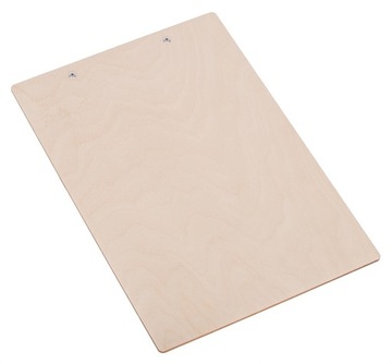PODKŁADKA z klipem A4 + A5 CLIPBOARD sklejka KLIPS