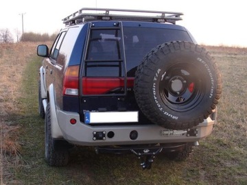 фото thumb №9, Бампер зад задний mitsubishi pajero sport стальной