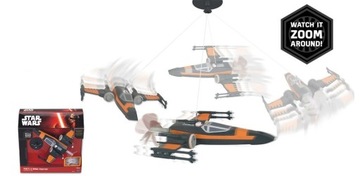 STAR WARS Latający Poe's X-wing Fighter 20cm 24H