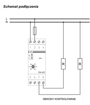 Ограничители энергопотребления OM-631 F&F