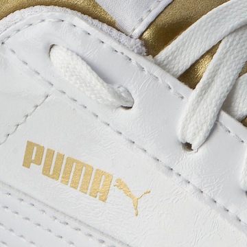 КРОССОВКИ ЖЕНСКИЕ PUMA SMASH, БЕЛОЕ ЗОЛОТО, размер 37,5