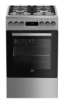 Beko FSE 52326 DXD кухня + газовая труба