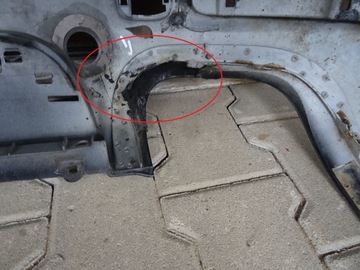 фото thumb №7, Бампер зад задний vw touareg r-line r50 7l6 02-06