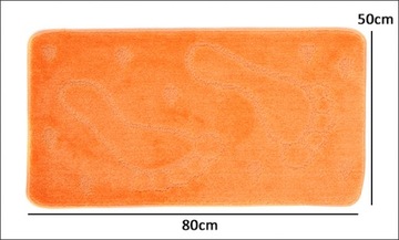 КОВРИКИ ДЛЯ ВАННОЙ 50x80, ПРОТИВОСКОЛЬЗЯЩИЕ, ТОЛСТЫЕ