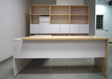 Lugo Corner Desk 180 CM Warsaw Cabinet Ajj