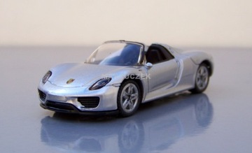 SIKU 1475 Porsche 918 SPYDER КАБРИОЛЕТ СЕРЕБРЯНЫЙ