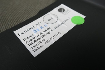 фото thumb №9, Защита обшивка стойка порога audi a8 s8 4h1867271c