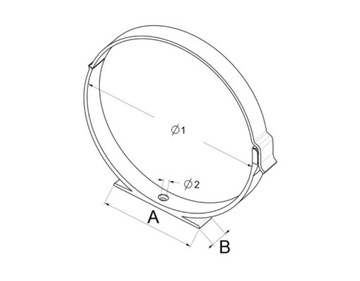 РУЧКА КРУГЛЫЙ КАНАЛ AWENTA FI 100 KO100-28