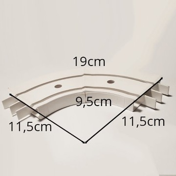 THROUGH-OUT II TRACK CURVE (1 шт.)