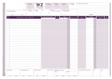 Печать 385-1 WZ Выдача материалов за пределами формата A4 (E)