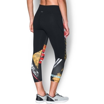 ЛЕГИНСЫ UNDER ARMOR CROP PRINT 1302258 XS