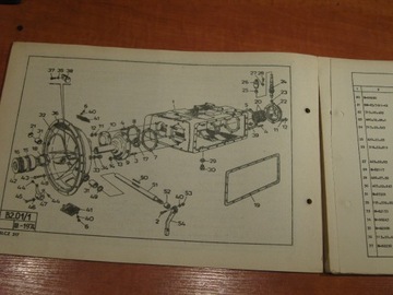 Каталог запчастей JELCZ 317 1974 г.