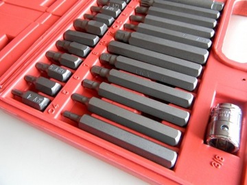 Набор ключевых битов imbus spline torx 40 el bits