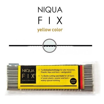 Ножовки Niqua Fix Yellow N8 (144 шт)