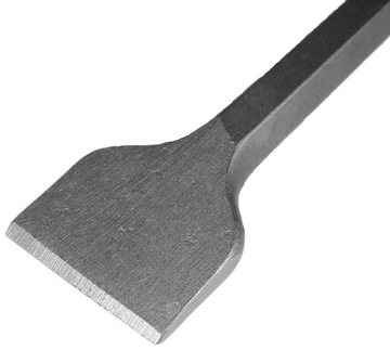 DŁUTO DO KUCIA DO PŁYTEK PŁASKIE 40 MM SZEROKIE SDS PLUS 40 MM X 350