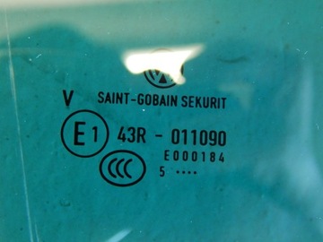 фото thumb №2, Vw passat b8 стекло правая зад 15r. 3g9845026a