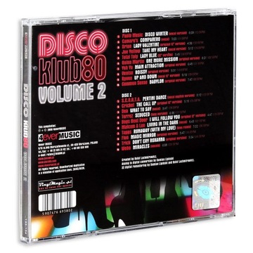 Disco Klub 80 Vol.2 - 2 CD 12'' РЕМИКСЫ МАКСИ - DJ