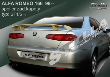 Спойлер спойлер на Alfa Romeo 166 09/1998-- 2 типа