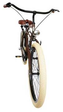 Мужской велосипед Beach Cruiser 26 COFFEE RoyalBi коричневый 3 скорости Shimano ретро