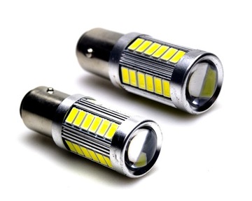 Светодиодная лампа BAY15D P21W/5W 1157 ДВОЙНАЯ НИТЬ 12-24В