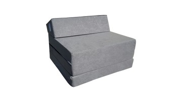 Materac składany rozkładany łóżko dostawka sofa 60x120x4,5cm B009