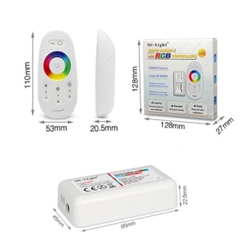 Комплект светодиодных RGB STRIP 5050 7 м TOUCH REMOTE Powered by.