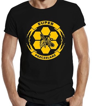 Prezent pszczelarza KOSZULKA SUPER PSZCZELARZ S