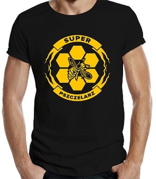 Подарок пчеловоду ФУТБОЛКА SUPER BEEKEEPER XXL